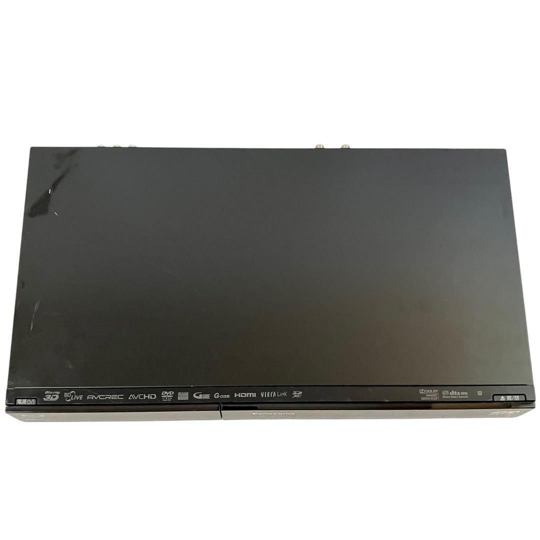 中古】パナソニック 750GB 2チューナー ブルーレイレコーダー ブラック