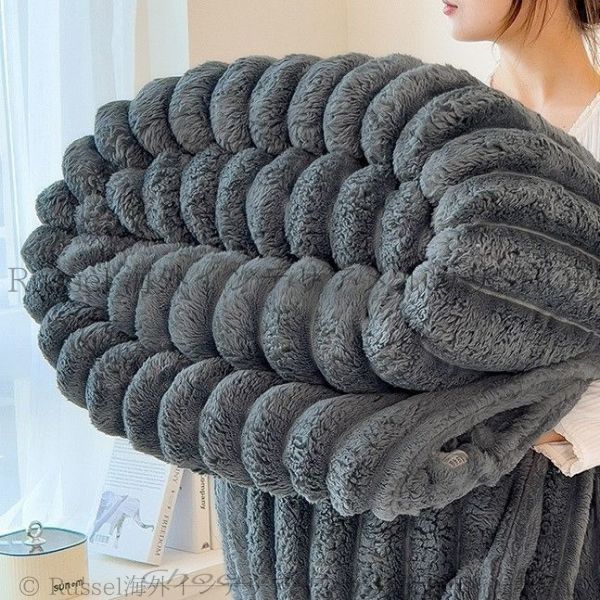 ラグ カーペット 110×180cm 110cm×210cm 韓国風 北欧風 モコモコ 暖かい オレンジ グレー ピンク ホワイト ピンク カーキ 温活 冬 あたたかい MARWIL-DEMENAGEMENTS_CH