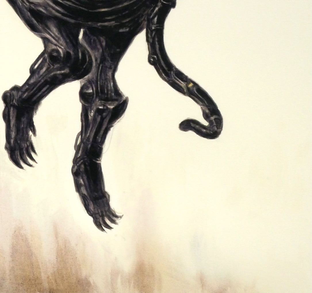 天野喜孝 版画 影 天野 喜孝「ギャラクシー」ジクレ版画・限定直筆サイン入り・保証書