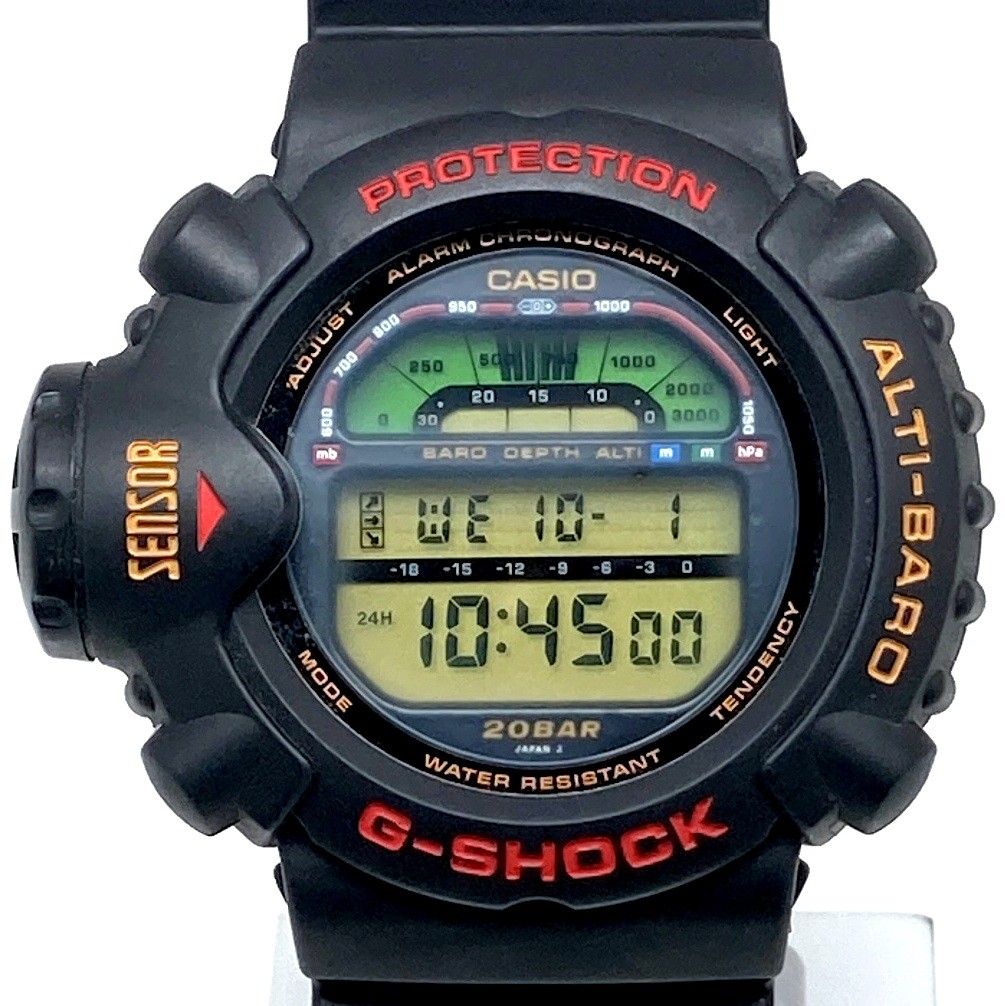 G-SHOCK ジーショック DW-6500GJ-1A SKYFORCE スカイフォース 圧力センサー搭載 豆球ライト ゴールド液晶 1994年2月発売