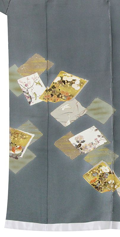 最高級新品正絹祝着京友禅本加工染、豪華本金、刺繍入り、特選王朝大鷹祝い宝船文 新品正絹祝着京友禅最高級伝統工芸豪華刺繍多色ボカシ染、特選