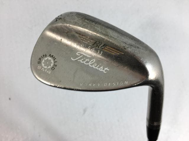 【中古ゴルフクラブ】タイトリスト ボーケイ ウェッジ スピンミルド SM4 (ブラックニッケル)54.11(USA仕様) D/G AW