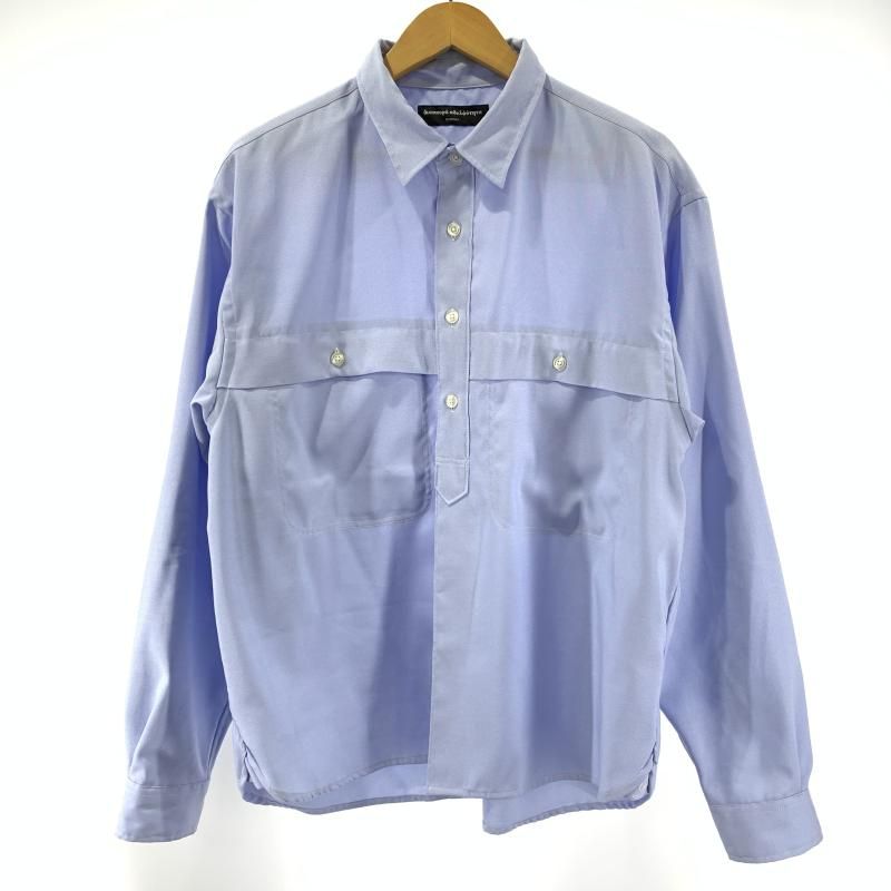 Diaspora Skateboards 23SS Bro Shirt サイズL ブルー 23SS-DSP-SH01 ディアスポラ ライトブルー 長袖シャツ 19