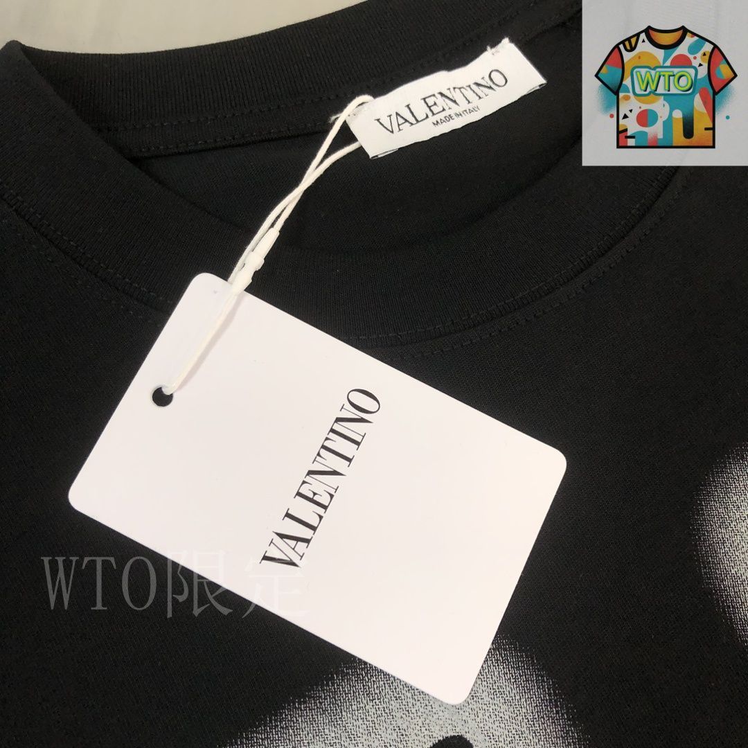 25ss VALENTINO ロゴ ストライプ Tシャツ 今日特価】VALENTINO 25SS T シャツ - メルカリ