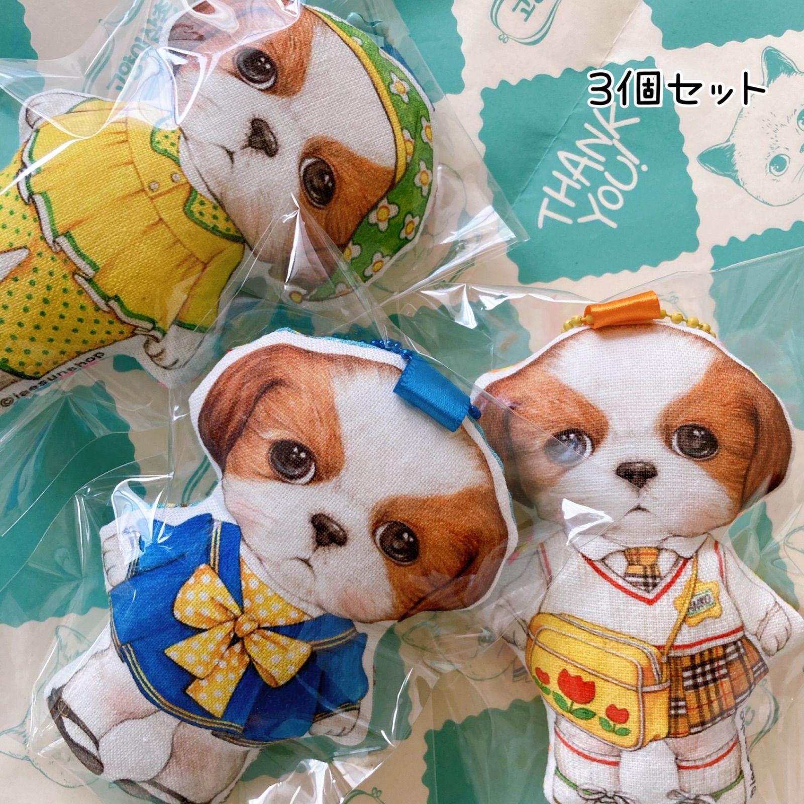 チャームマスコット コヤンイサムチョン 犬 - ファッション雑貨
