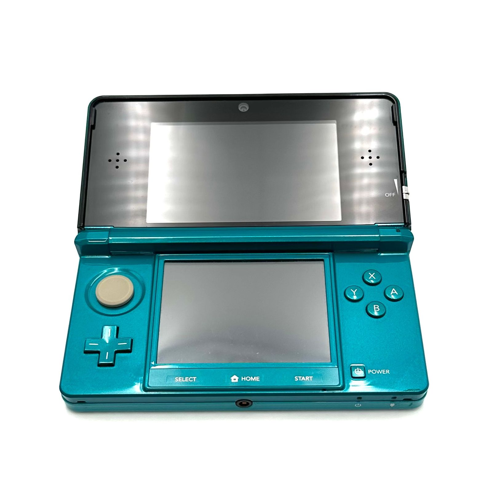 Nintendo 3DS 本体 アクアブルー 深く