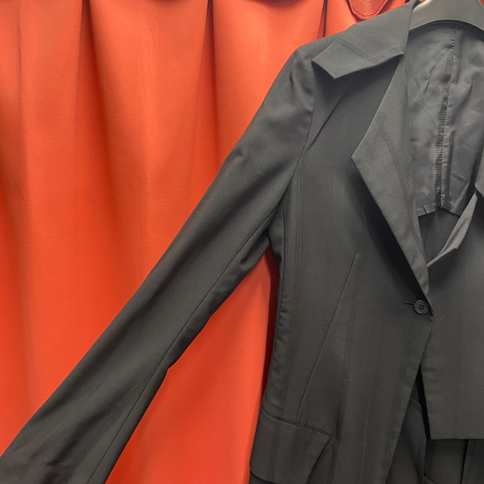 【美品】Y’s Red Label テーラードジャケット レッド Y's ワイズ Red Label レッドレーベル yohji yamamoto ヨウジ