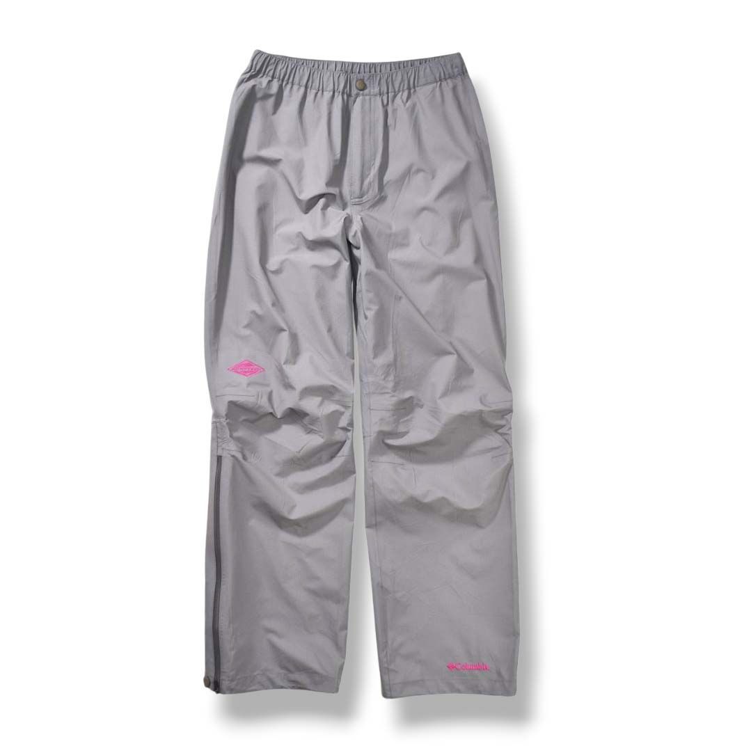 コロンビア COLUMBIA マウンテンズアーコーリング ウィメンズ パンツ オムニテック OMNI－TECH リップストップ ナイロン M グレー アウトドア トレッキング クライミング レディース ♪