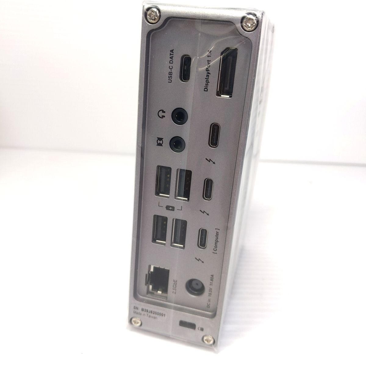 未使用】CalDigit TS4 Thunderbolt Station 4 ケーブル付き TS4-JP-AMZ