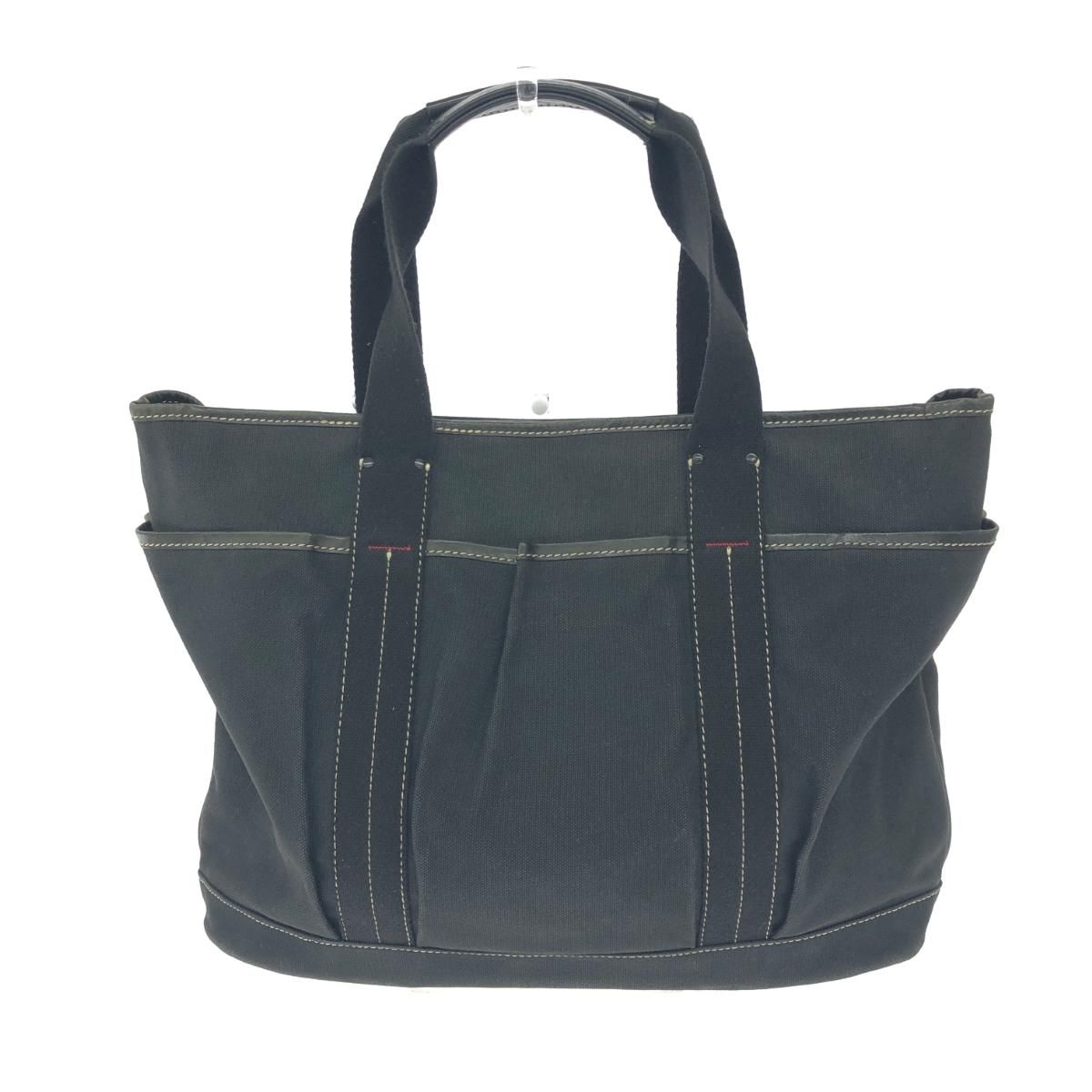 ISSEY MIYAKE イッセイミヤケ トートバッグ ブラック キャンバス ユニ 
