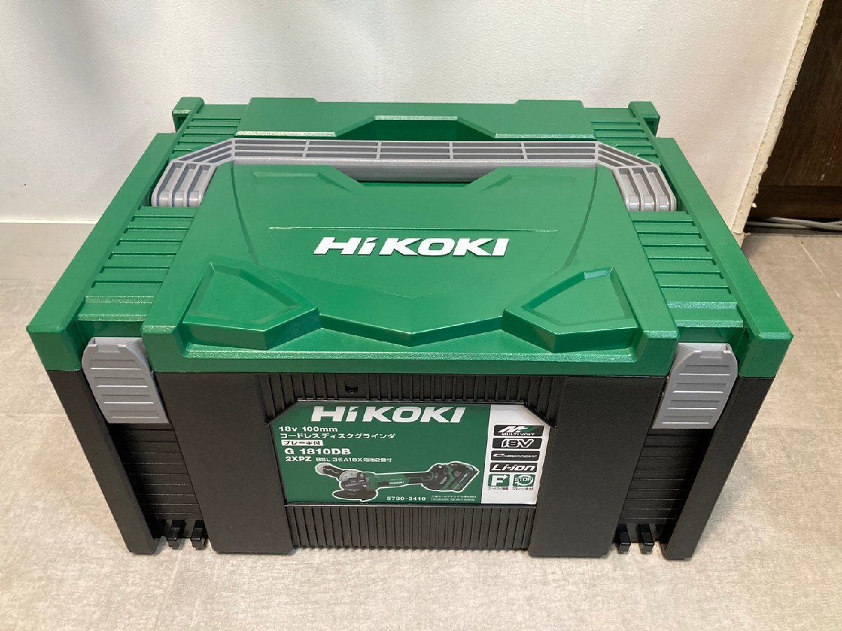 ◇未使用 保管品 Hikoki ハイコーキ コードレスディスクグラインダ 
