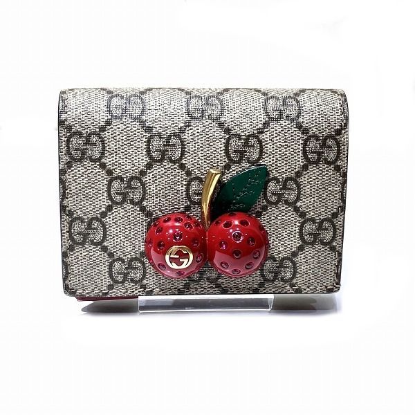 GUCCI GG さくらんぼ財布