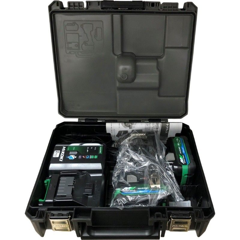 HiKOKI ハイコーキ インパクトドライバ WH36DD 2XHBSZ 36V ストロングブラック バッテリBSL36A18BX ×2 充電器UC18YDML 22510K597