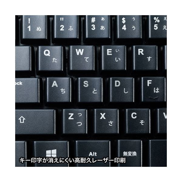 サンワサプライ マウス付きワイヤレスキーボード SKB-WL34SETBK ブラック