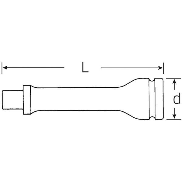 STAHLWILLE（スタビレー） 509／10IMP 1／2SQ インパクトエ - タイシ