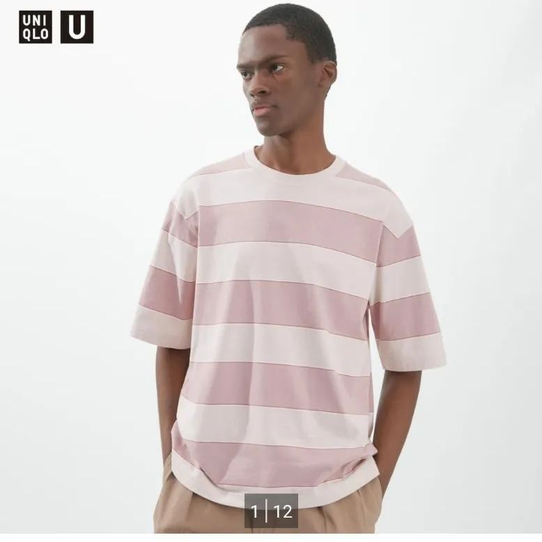 ボーダー Tシャツ UNIQLO メンズ 期間限定送料無料 - Tシャツ