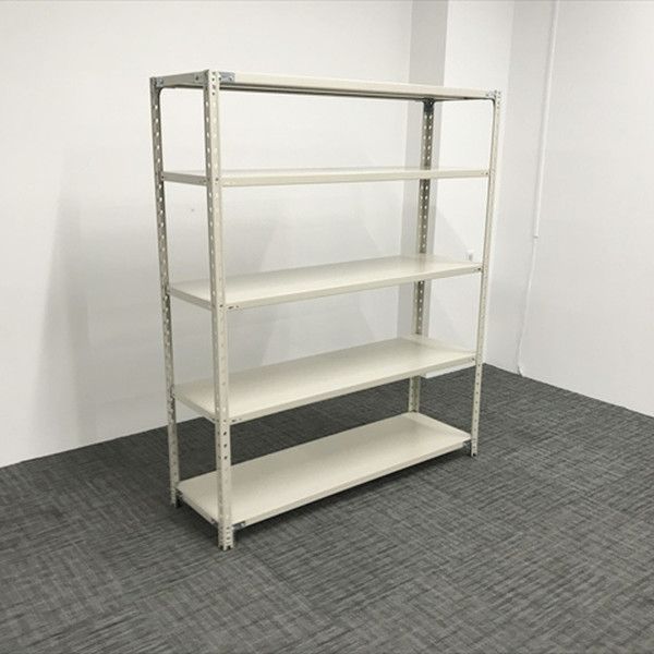 スチールラック セミボルトレス 天地5段 KR型 W1512 プラス ライトグレー