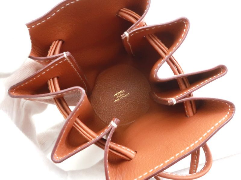 C*2様 HERMES ヴェスパポーチ　ダークブラウン レザーチャーム C*2様 HERMES ヴェスパポーチ ダークブラウン レザーチャーム 楽天市場