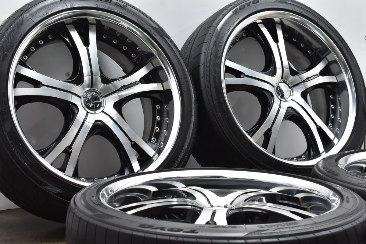 人気ホイール】レーベンハート LT5 20in 8.5J +38 +26 PCD114.3