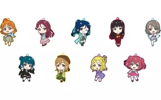 【中古】ストラップ 全9種セット 「ラブライブ!サンシャイン!! ラバーストラップコレクション」