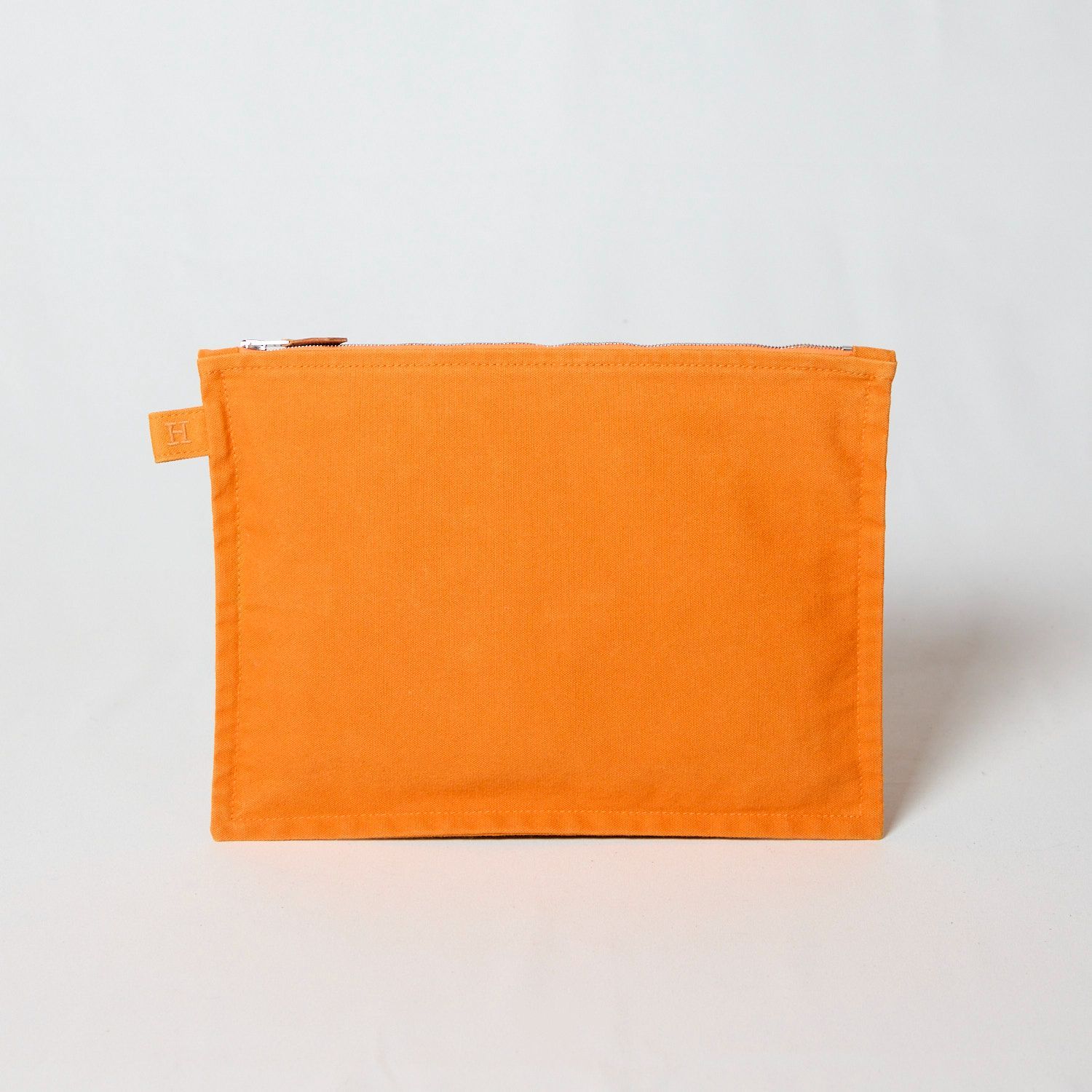 買い誠実 HERMES エルメス ボラボラポーチ GM MM 2個セット オレンジ バッグ