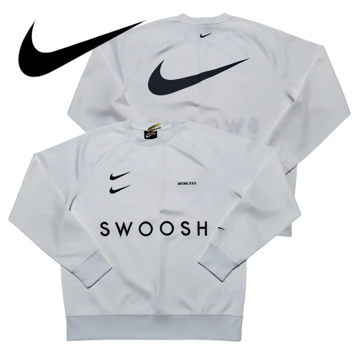 新品 NIKE 上下セット スウェット セットアップ ビッグスウッシュ XL
