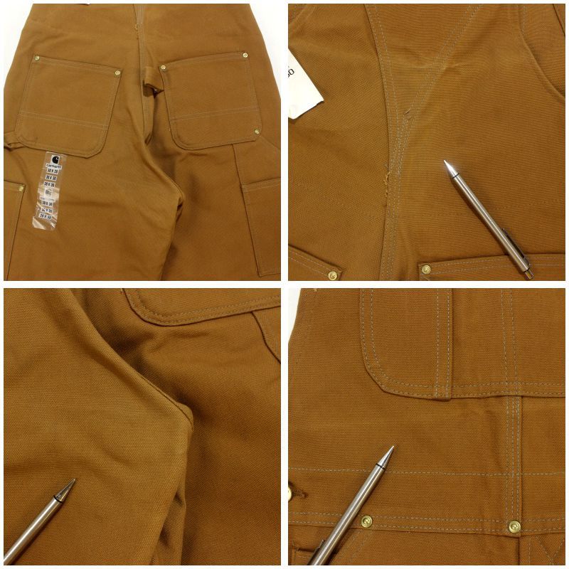 DEADSTOCK 90s USA製 vintage Carhartt ダブルニー 中綿 ダック