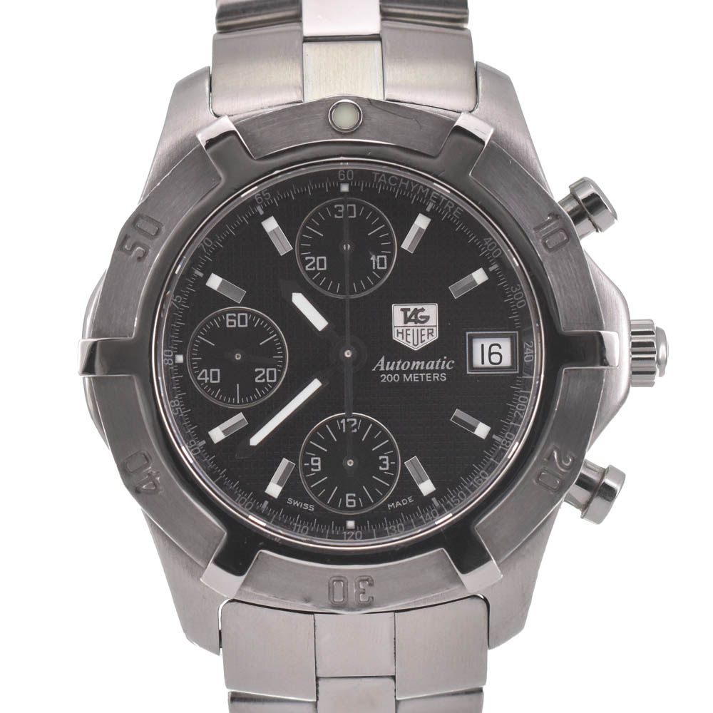 タグホイヤー TAG HEUER CN2111 エクスクルーシブ クロノグラフ デイト 自動巻き メンズ H 139576