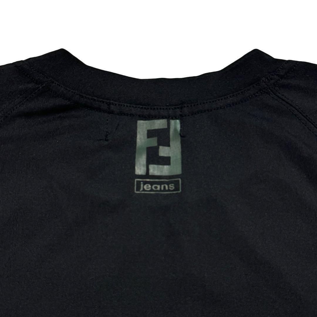 フェンディ イタリア製 Tシャツ 長袖 サイズ 24 洋服 レディース ブラック FENDI フェンディ イタリア製 Tシャツ 長袖 サイズ 24 洋服