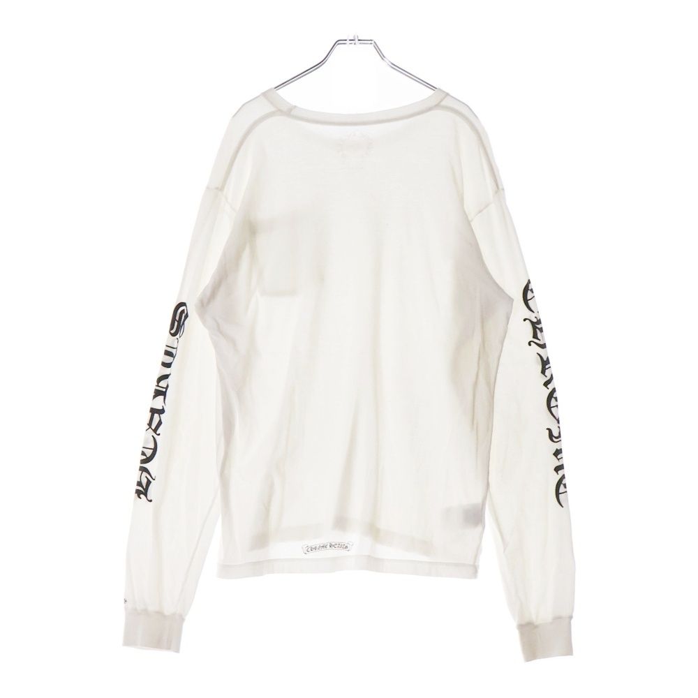CHROME HEARTS (クロムハーツ) Neck Logo L/S Tee ネックロゴ