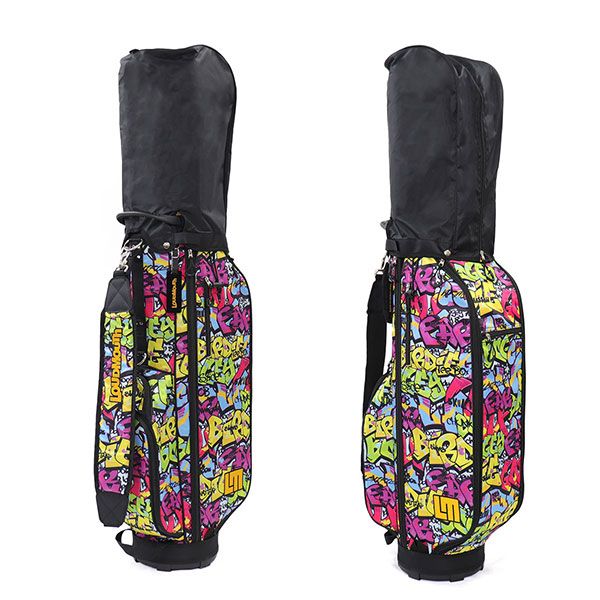 LouD MouTh (ラウドマウス)カラフルな葉模様のキャディバッグ LouD