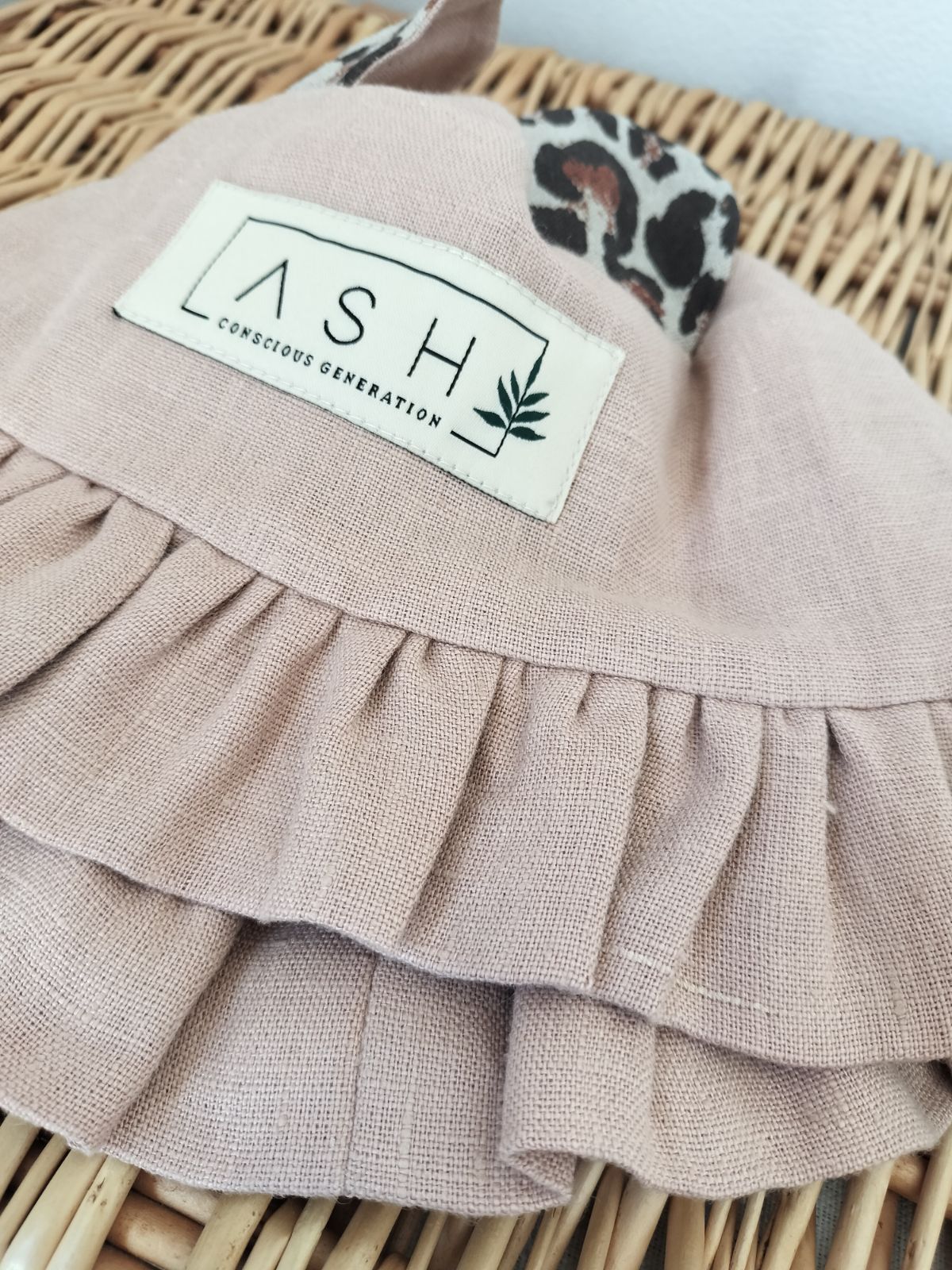 アッシュジェネレーション リネンハット