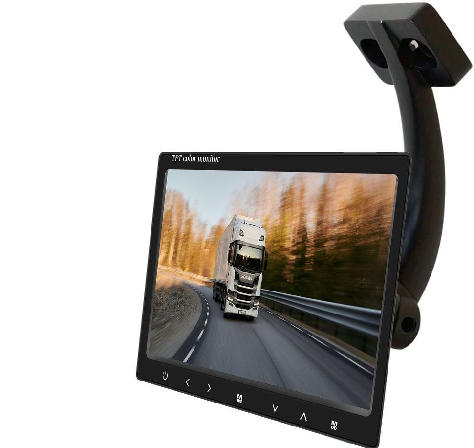 10.1インチ 液晶モニター カメラ監視用 12V/24V トラック対応 10.1インチ 液晶モニターカメラ監視用 小型モニター12V/24Vトラック対応