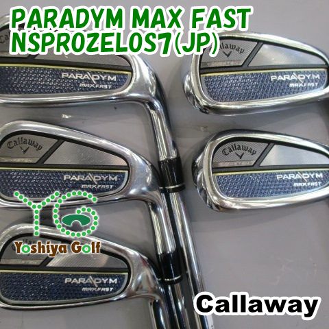 アイアン キャロウェイ PARADYM MAX FAST/NSPROZELOS7(JP) /S/0[131544] - メルカリ