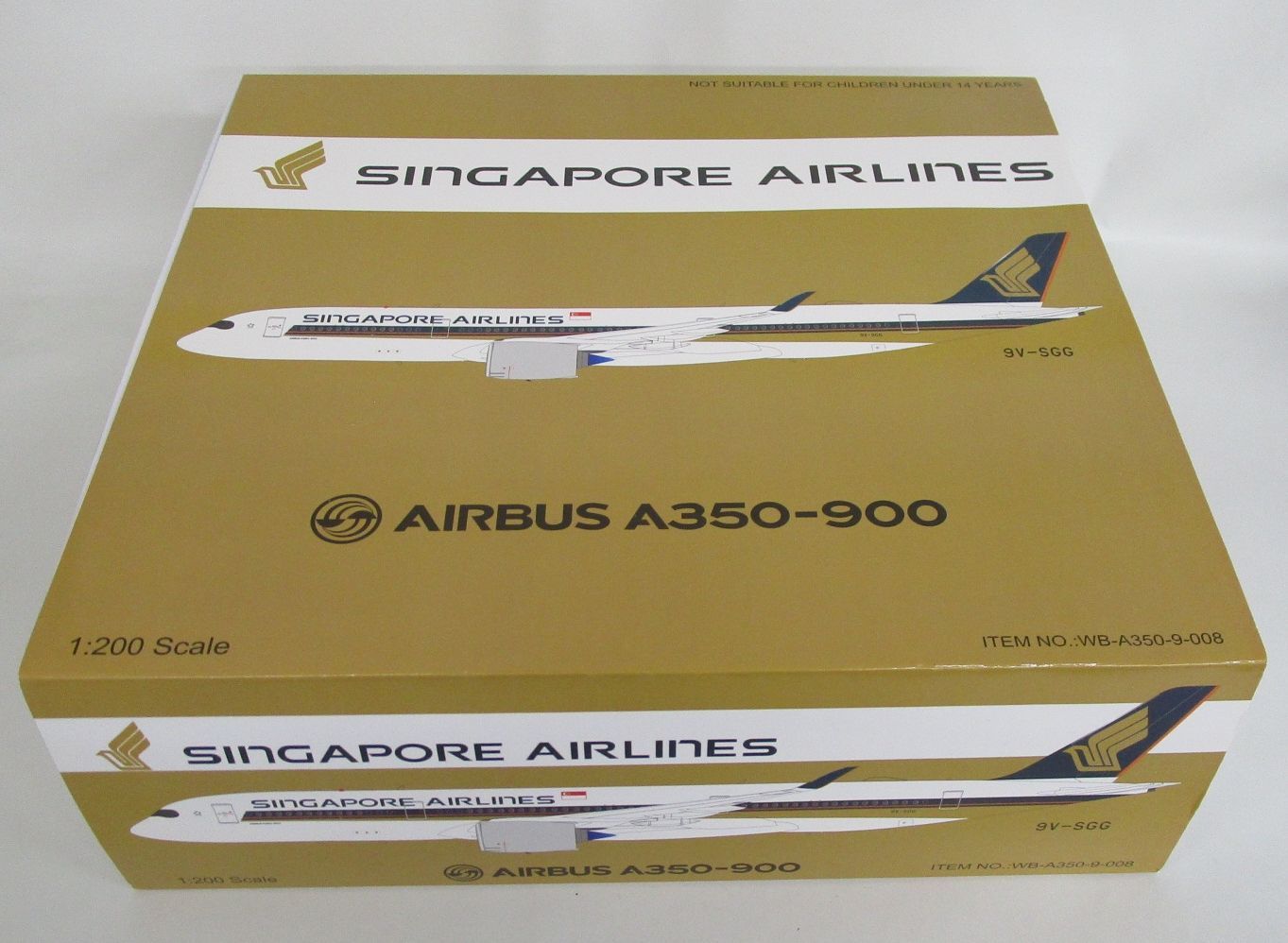 WB MODELS 1/200 A350-900 シンガポール航空 9V-SGG [WB-A350