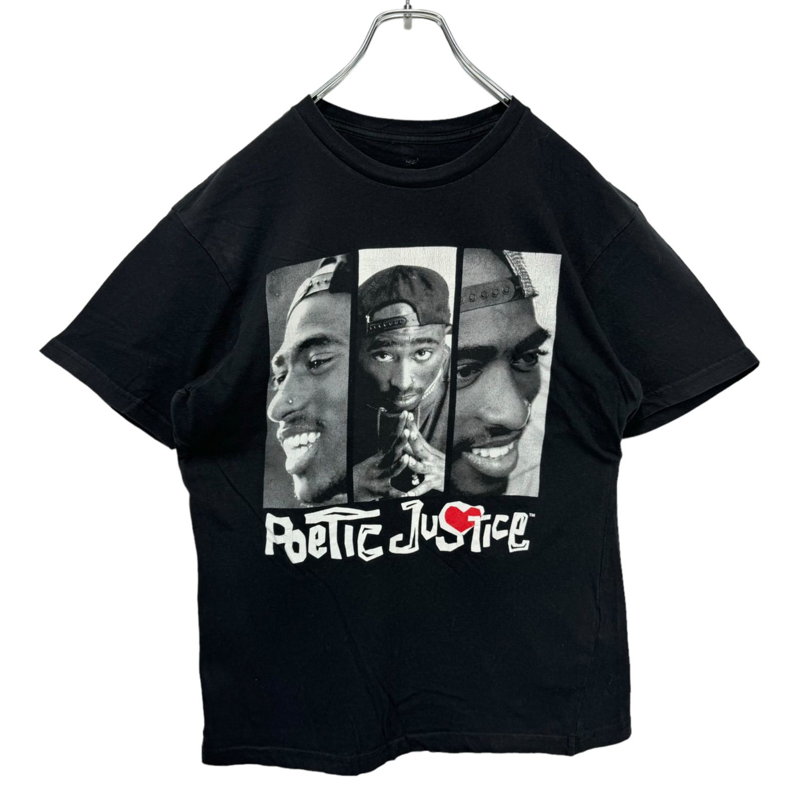 2PAC トゥーパック ツーパック Tupac POETIC JUSTICE Tシャツ
