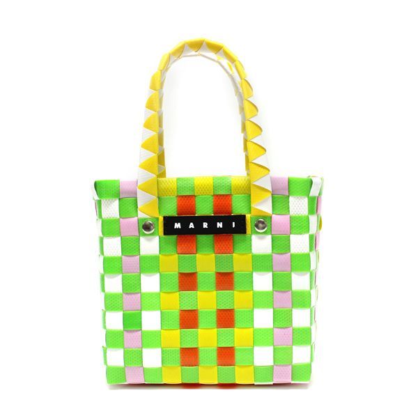 24春夏モデル マルニ MARNI MICRO BASKET BAG マイクロ バスケット ...