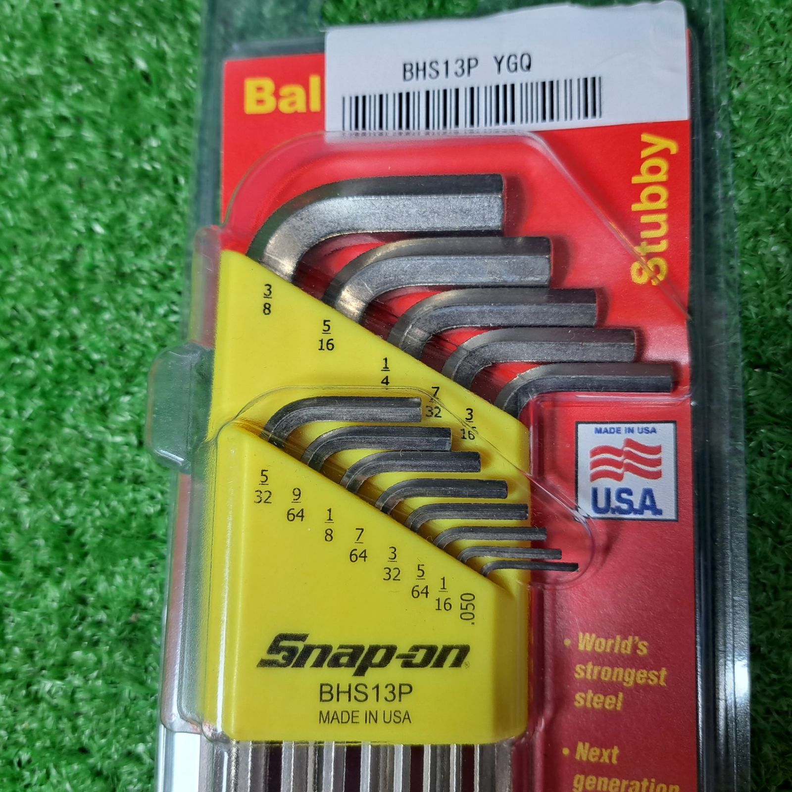 Snap-On】ボールへックス インチ8pcsセット[208EFTABY] ごとし