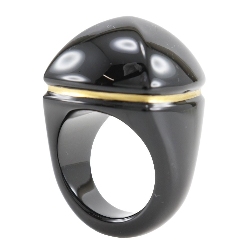 Baccarat】バカラ メディチ クリスタル 13号 黒 レディース 20.0g