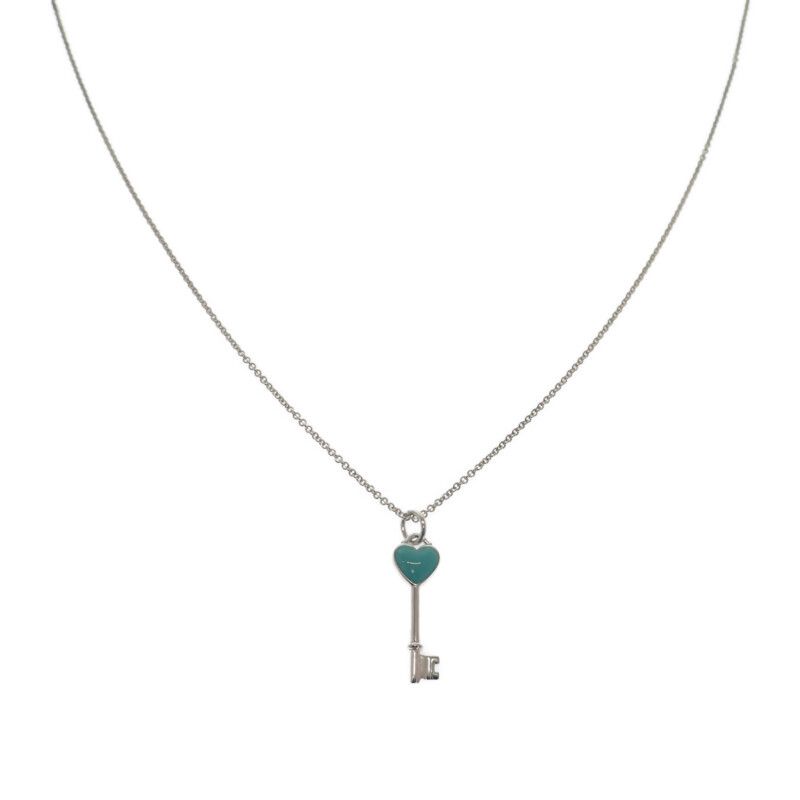 大型セールや時期 TIFFANY&Co. ティファニー ハートキー ブルー ペンダント アクセサリー