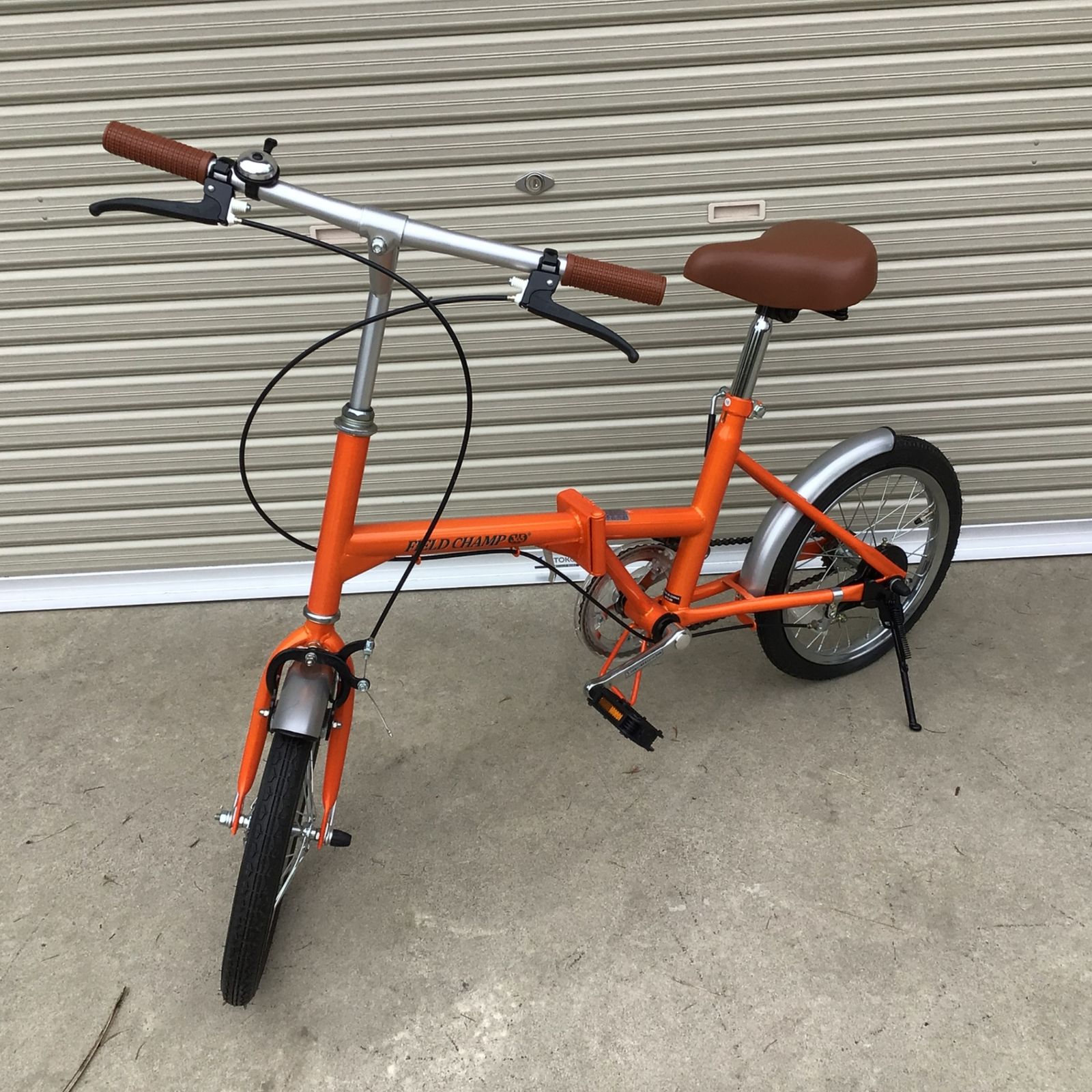 4234 フィールドチャンプ365ベーシック 16インチ折畳自転車 オレンジ