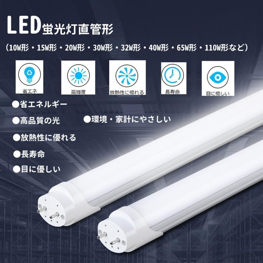 送料無料 50本セット LED蛍光灯 20W形 LED直管蛍光灯 20W形 580mm 20W