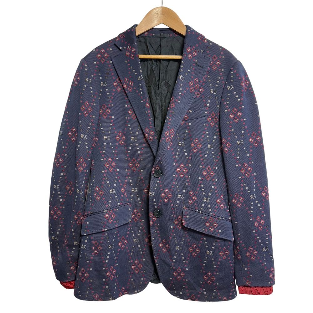 ETRO エトロ New Jursey 裏地総柄 テーラードジャケット 50 ETRO エトロ New Jursey 裏地総柄 テーラードジャケット 50 ETRO