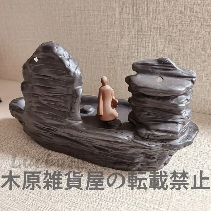 逆流香炉 香炉 お香 線香 仏像 禅 風水グッズ 縁起物 贈り物