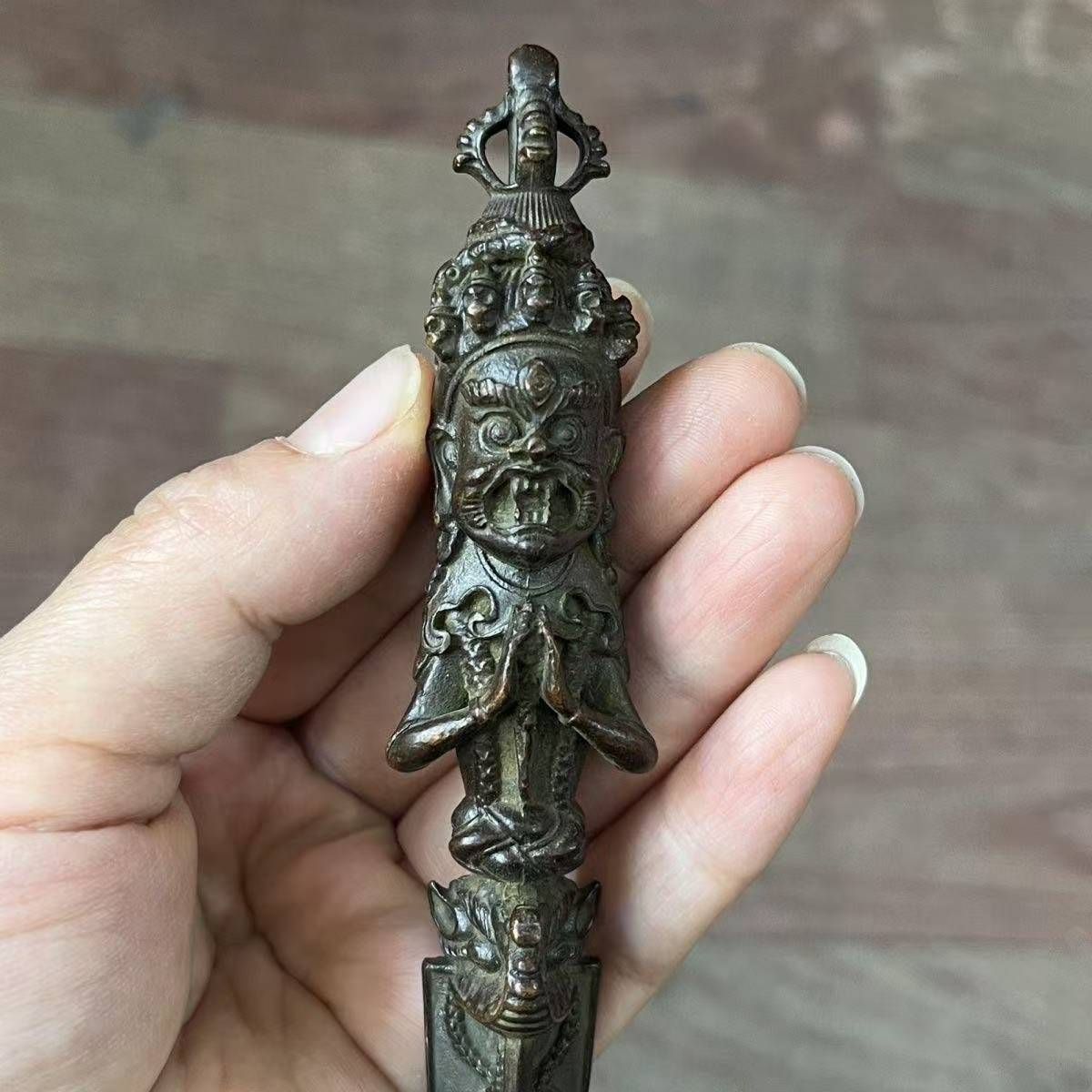 新品・未使用】旧家収蔵 中国古玩 降魔杵 置物 - メルカリ