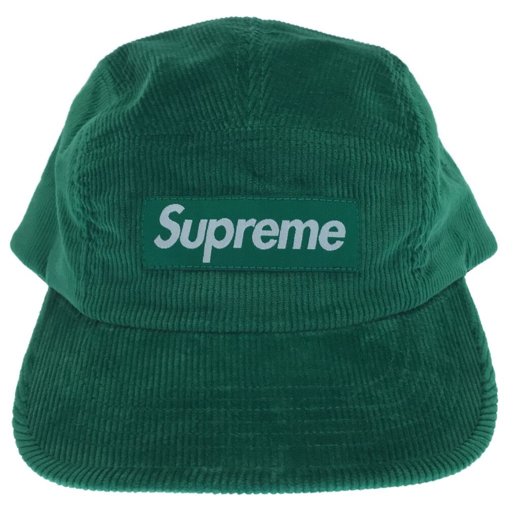 SUPREME (シュプリーム) Corduroy Box Logo Camp Cap コーデュロイ