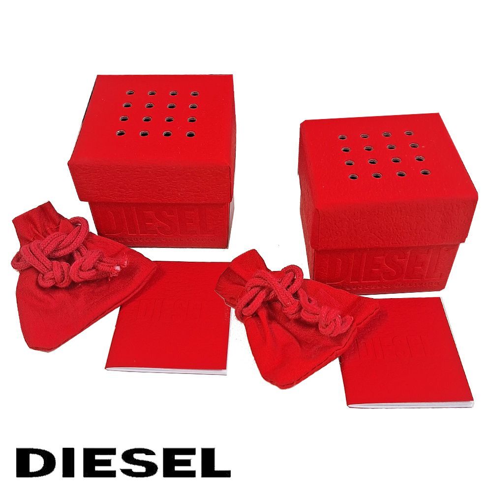 DIESEL 美品2個セット Dロゴ 両耳用ピアス 新品】【2個セット】ディーゼル ピアス 2個セット メンズ