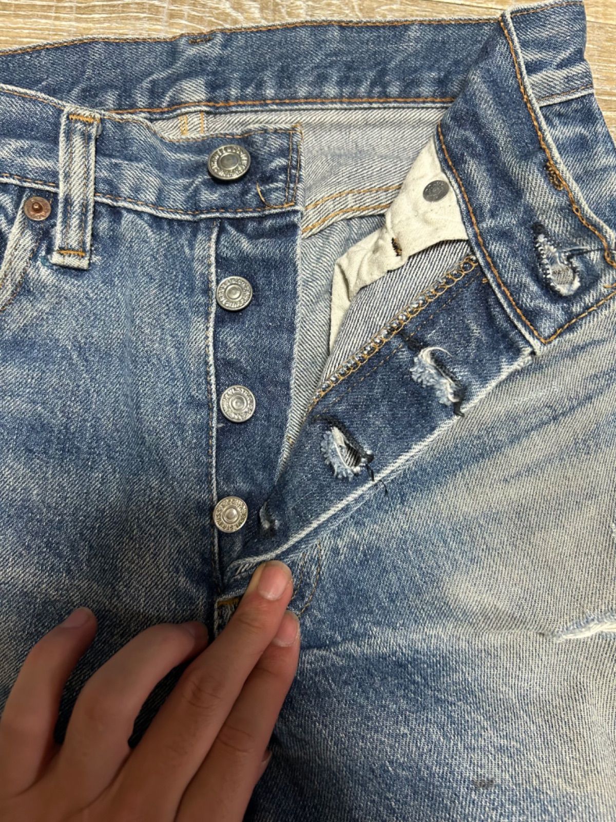 70s リーバイス501 66後期 USA製 8% 6刻印 「希少」 - メルカリ 