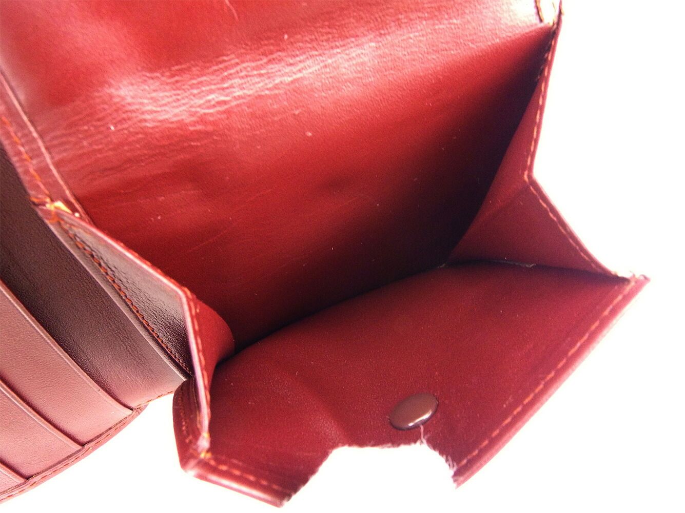 Cartier カルティエ 折財布 マストライン 美品 極美品カルティエ Cartier カルティエ 折財布 マストライン 美品 極美品カルティエ