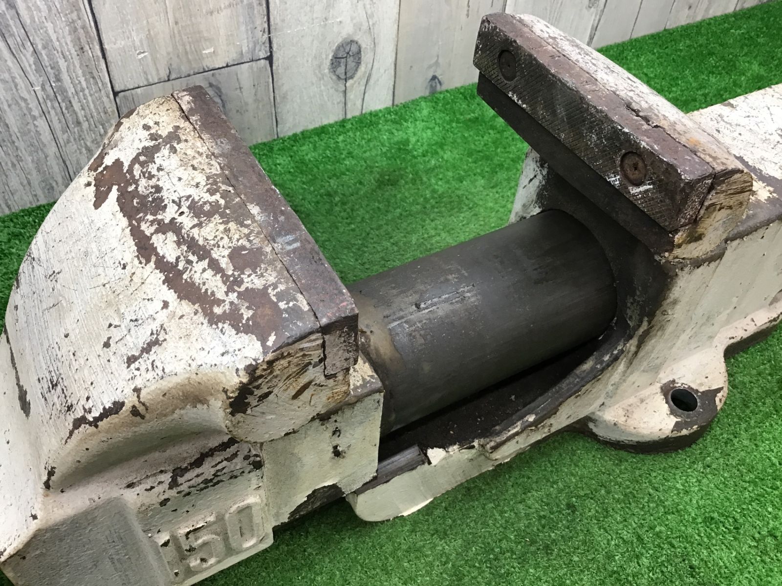 安くて高質の製品を提供! 送料含む 品 バイス 万力 ナベヤ JISバイスA型 A150 アクトツール富山店 窓 激安で送料無料です！